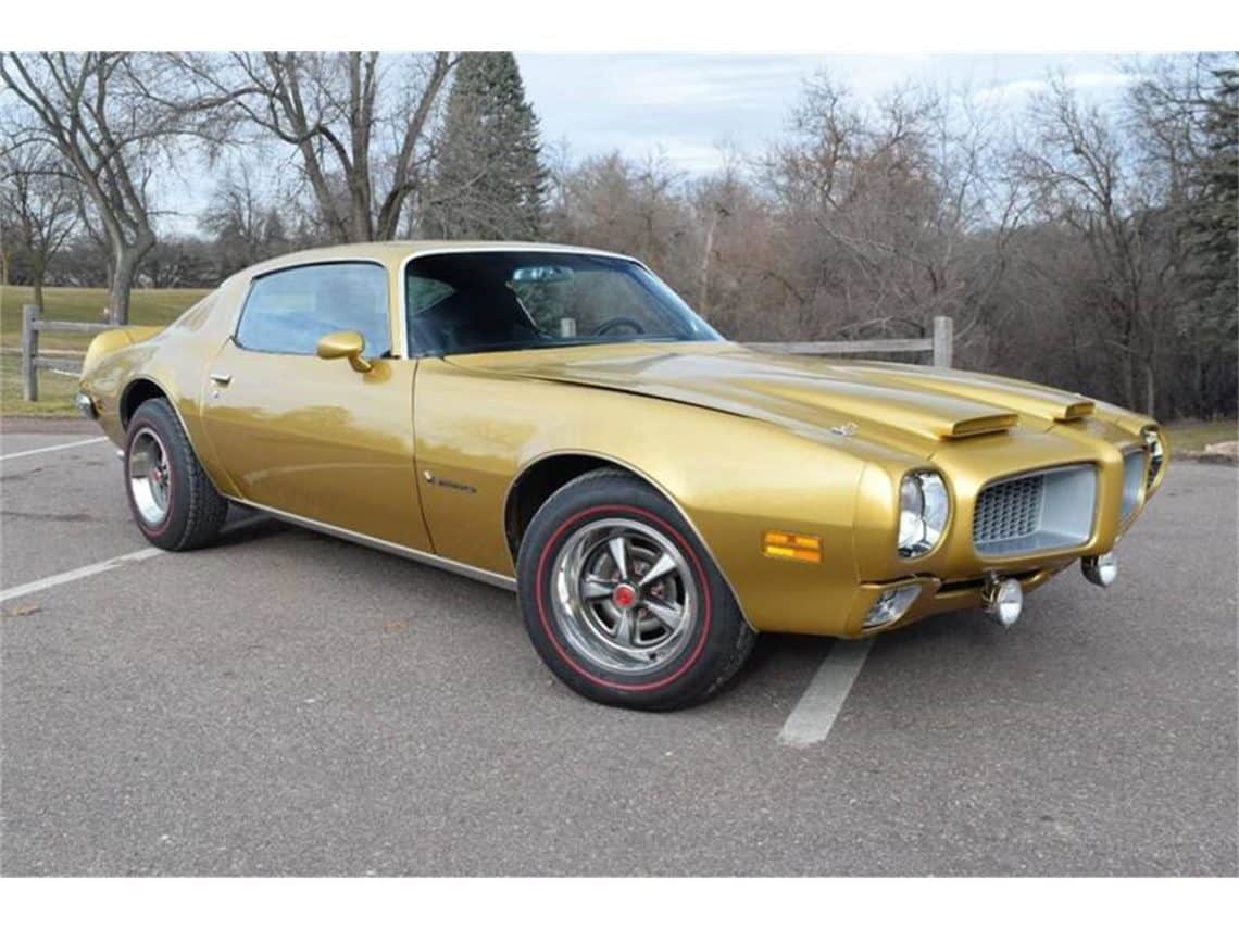 1972 Pontiac Firebird Muscle Car Facts